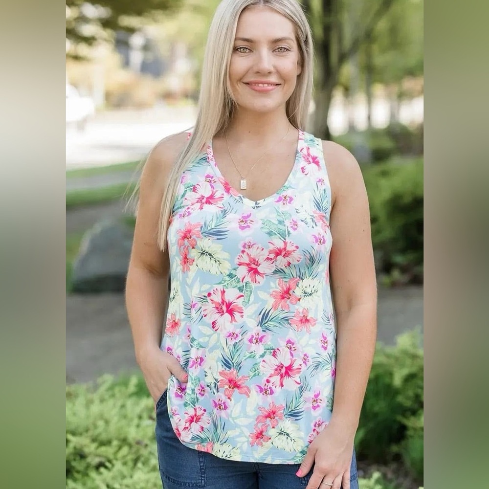 Floral Tank Top